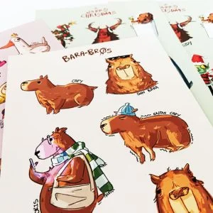 Cute Mirrorkote Stickers