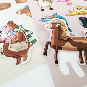 Mirrorkote Stickers