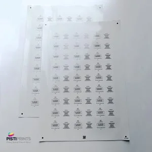 Transparent Waterproof Stickers