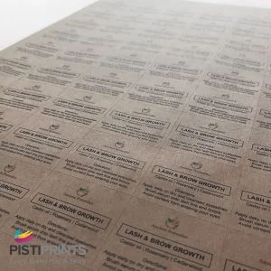 kraft stickers