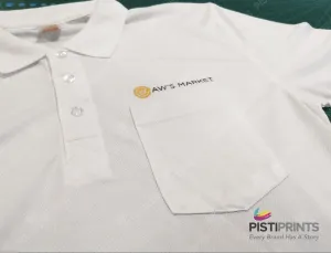 Quick turnaround polo shirt printing in Singapore