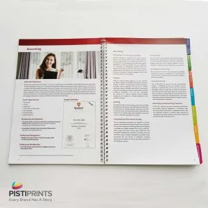 Book Printing with Wire-O-Binding