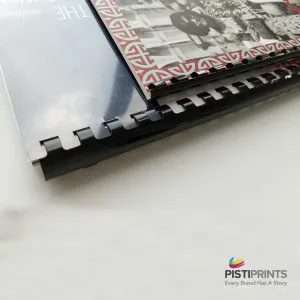 Plastic Comb-Bind Booklets - Pisti Prints