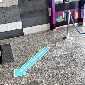 floor-sticker with installation