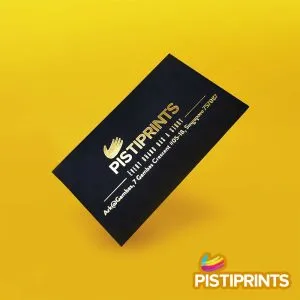 Name card with Gold Hot stamping