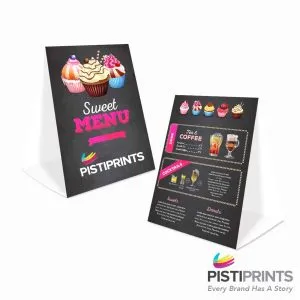 tent cards printing