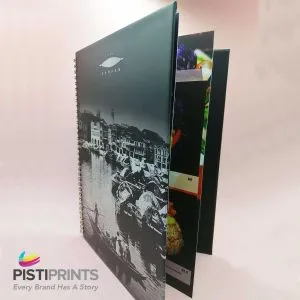 Hard Cover book with Wire-O Binding