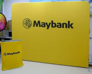 Tension Fabric Backdrop 12ft by 8ft Maybank