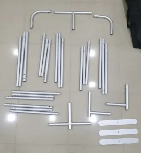 Tension Fabric Frame Setup