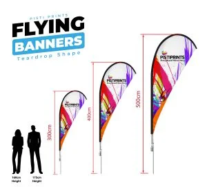 Teardrop shape flying banner-01