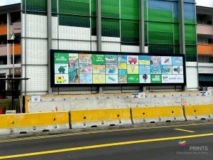 Sticker on Twinwall