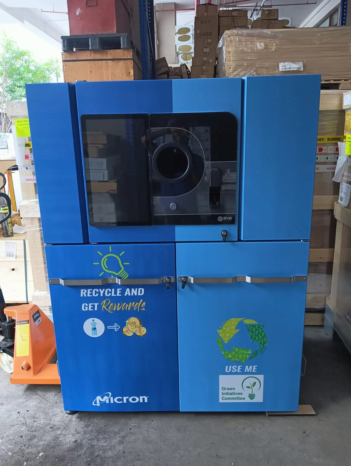 Recycle Machine Wrap