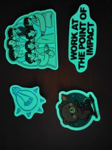 Glow in the dark Stickers