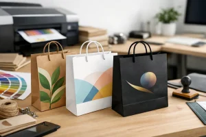 Custom Paper Bag Printing for Business Use