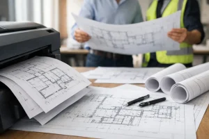 AutoCAD Drawing Printing Service for Project Teams