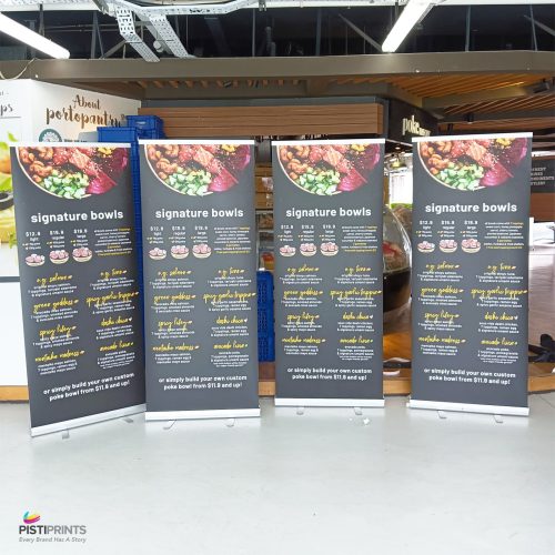 Pull Up Banners Printing - 85cm by 200cm