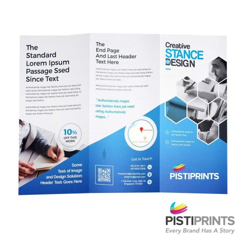 Tri-Fold Brochure Printing Singapore.