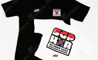 Front and back T shirt Printing