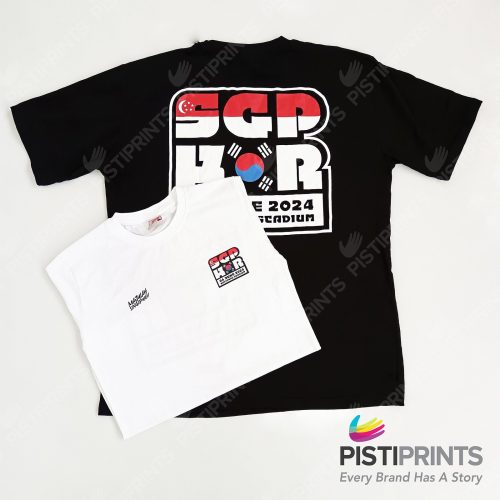 Screen-printed graphic on cotton t-shirt"=